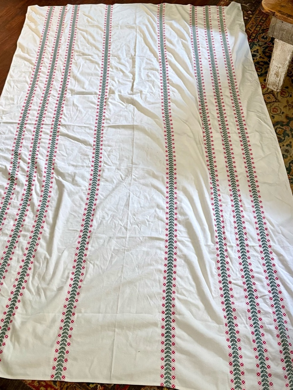 VINTAGE➕Scandinavian Tablecloth - Picture 3 of 5